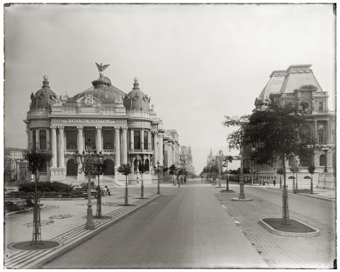 Avenida Central e Theatro Municipal — Rio de Janeiro, c. 1909