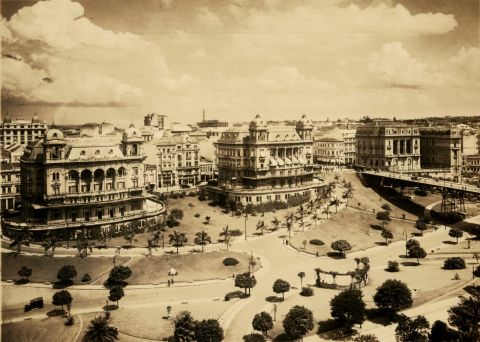 Vale do Anhangabaú — São Paulo, c. 1922
