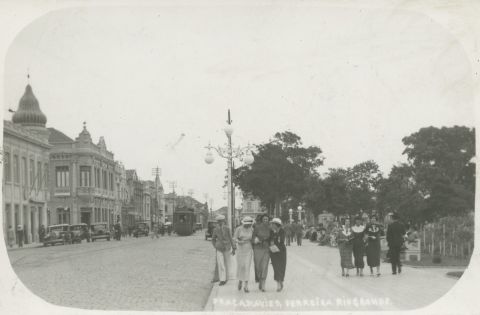 Praça Xavier Ferreira, Rio Grande — Rio Grande do Sul, Fevereiro de 1937
