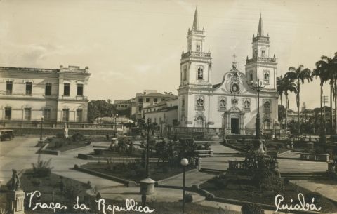 Praça da República, Cuiabá — Mato Grosso, 1941