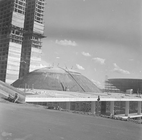 Construção do Congresso Nacional — Distrito Federal, 1959