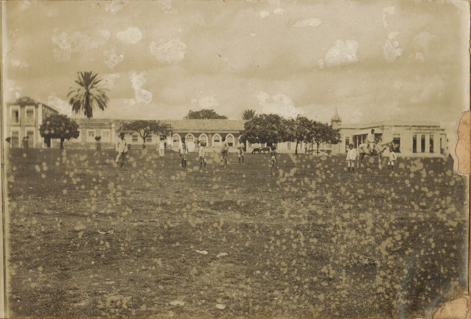 Praça Bona Primo, Campo Maior — Piauí, 28 de junho de 1928 (fotografia histórica)