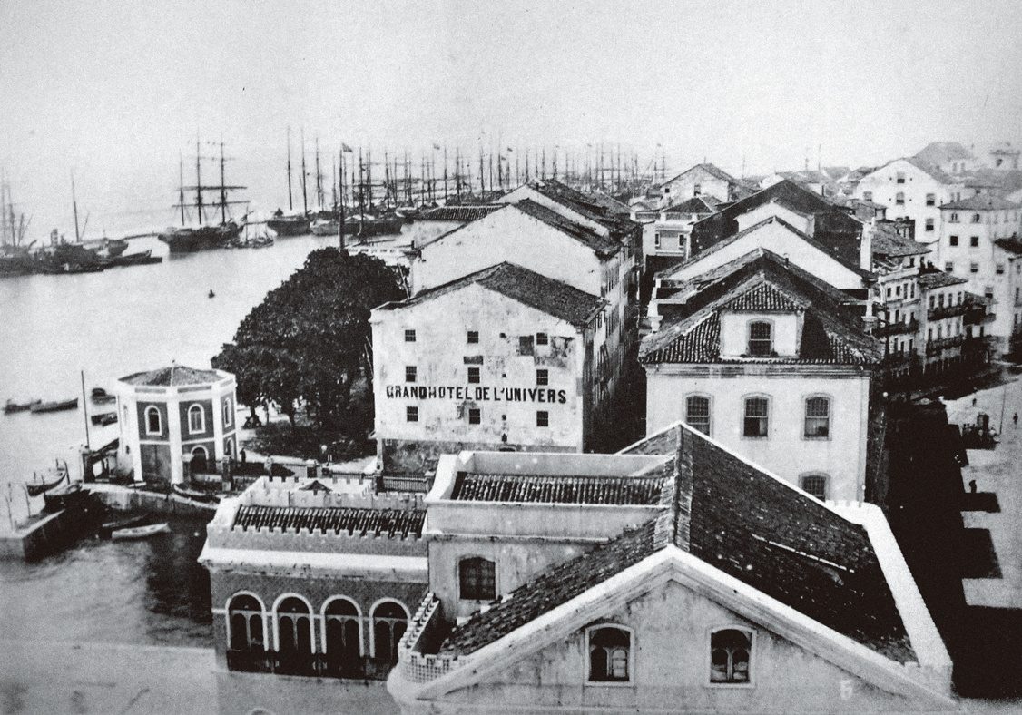 Arsenal da Marinha no Recife — Pernambuco, 1870 (fotografia histórica)