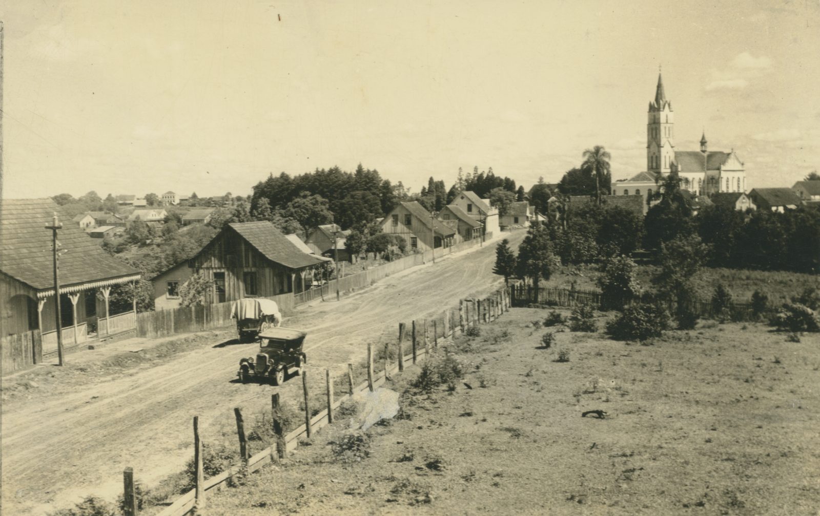 Alto Paraguaçu, Itaiópolis — Santa Catarina, Década de 1930 (fotografia histórica)