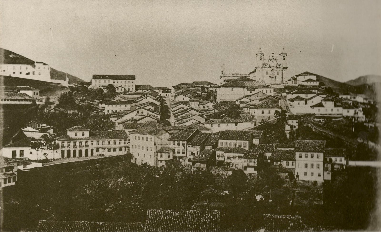 Ouro Preto — Minas Gerais, 1881 (fotografia histórica)